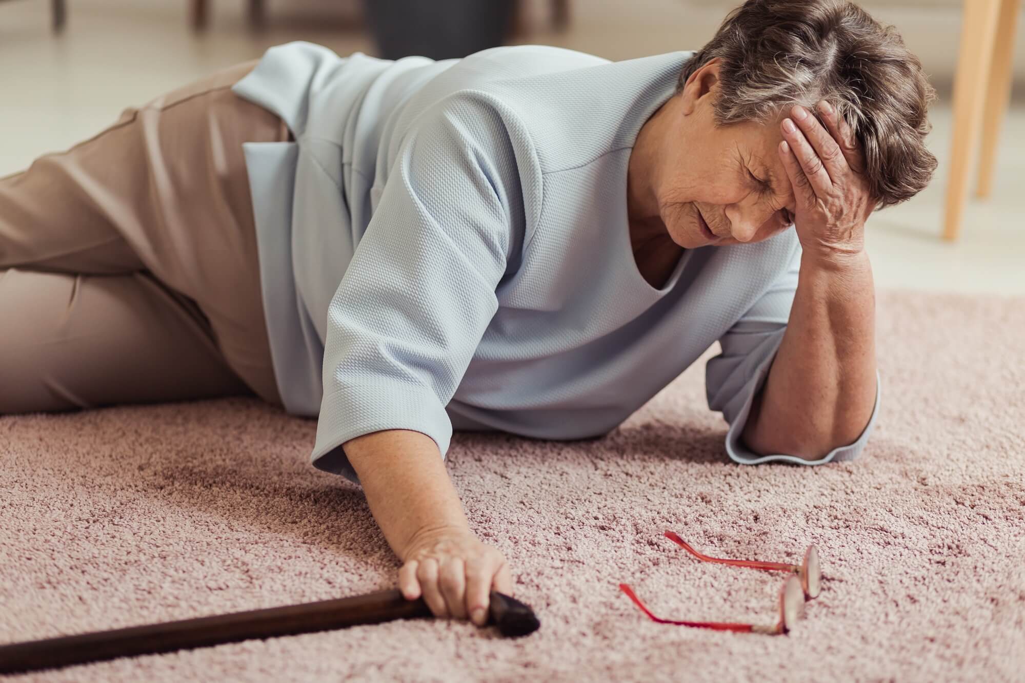 Our fall prevention program helps seniors prevent slips, trips, and falls at home.